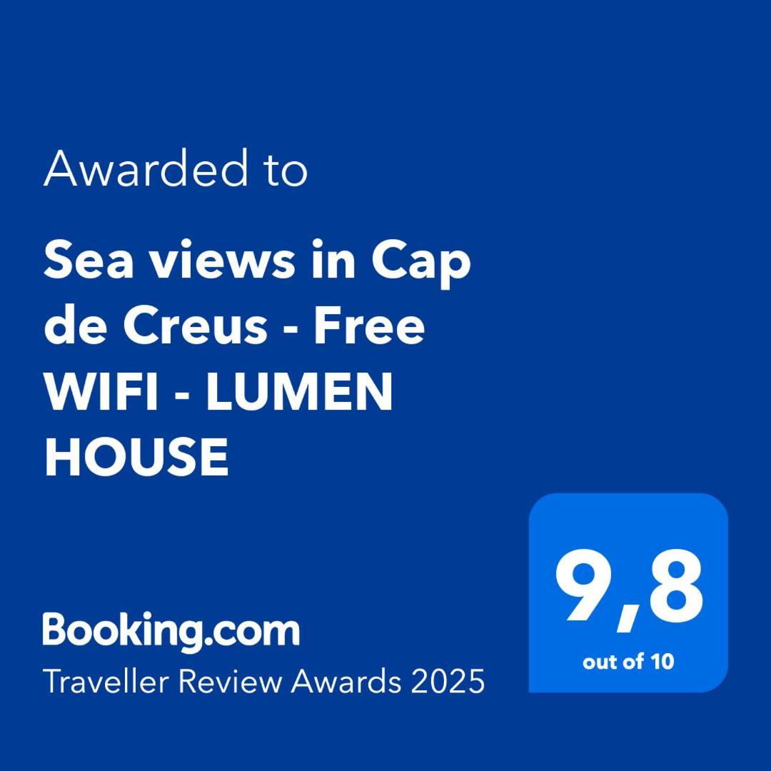 Sea Views In Cap De Creus - Free Wifi - Lumen House Villa El Port De La Selva Ngoại thất bức ảnh